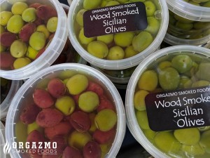Smoked Olives